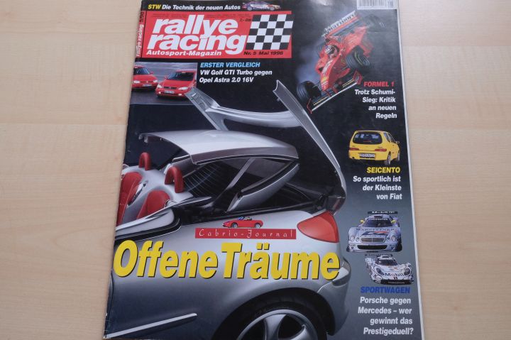 Deckblatt Rallye Racing (05/1998)
